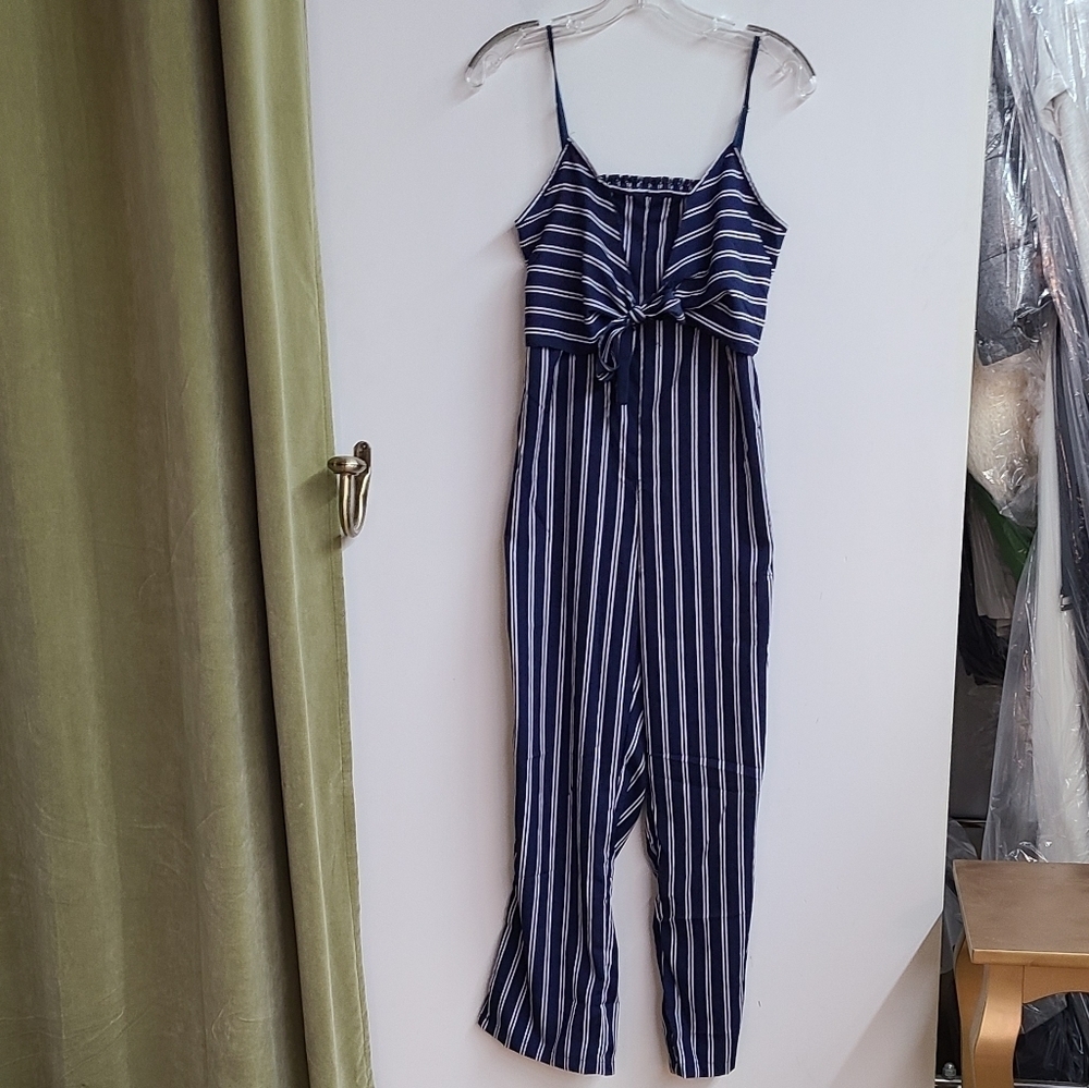 Striped Jumpsuit